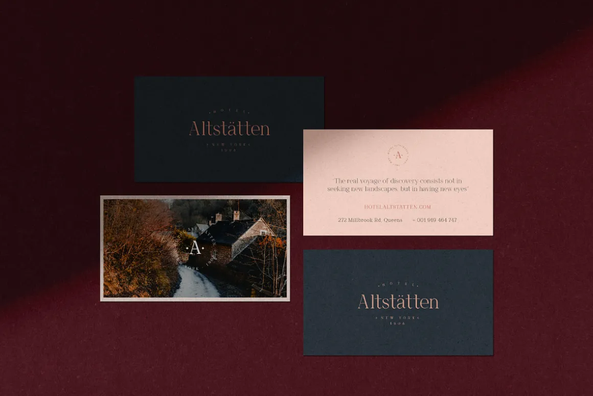 Altstatten Hotel Logo / Branding Kit