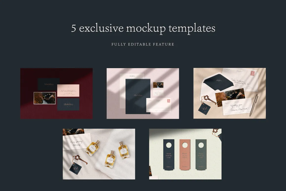 Altstatten Hotel Logo / Branding Kit
