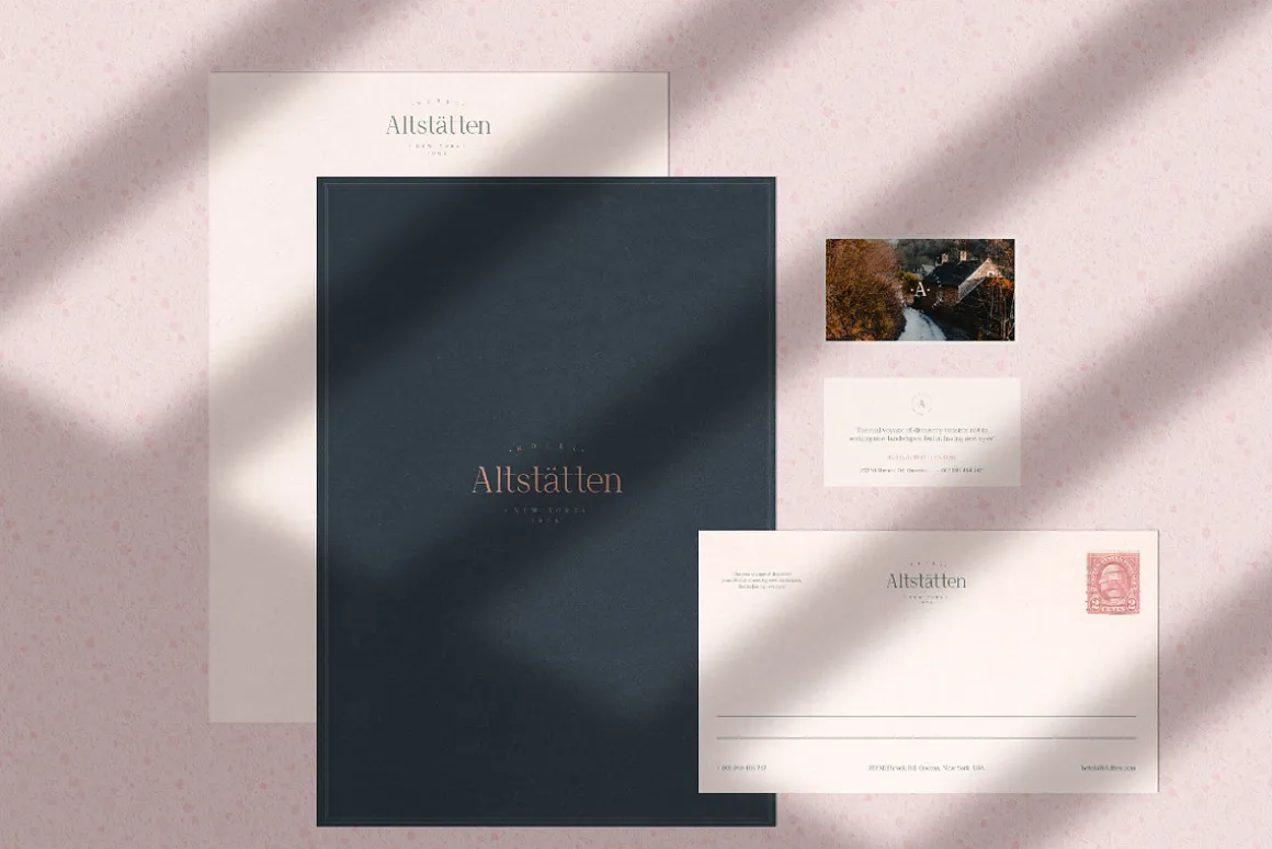 Altstatten Hotel Logo / Branding Kit