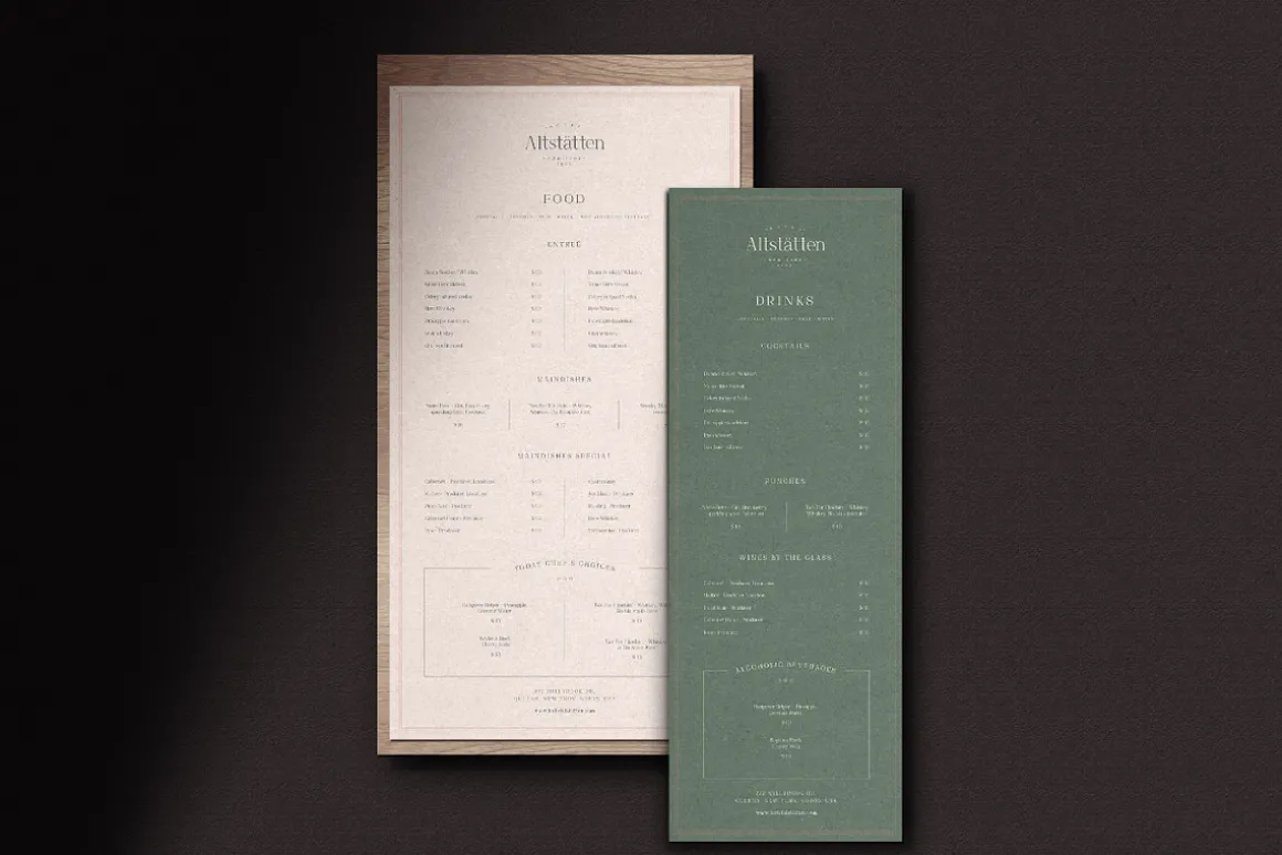 Altstatten Hotel Logo / Branding Kit