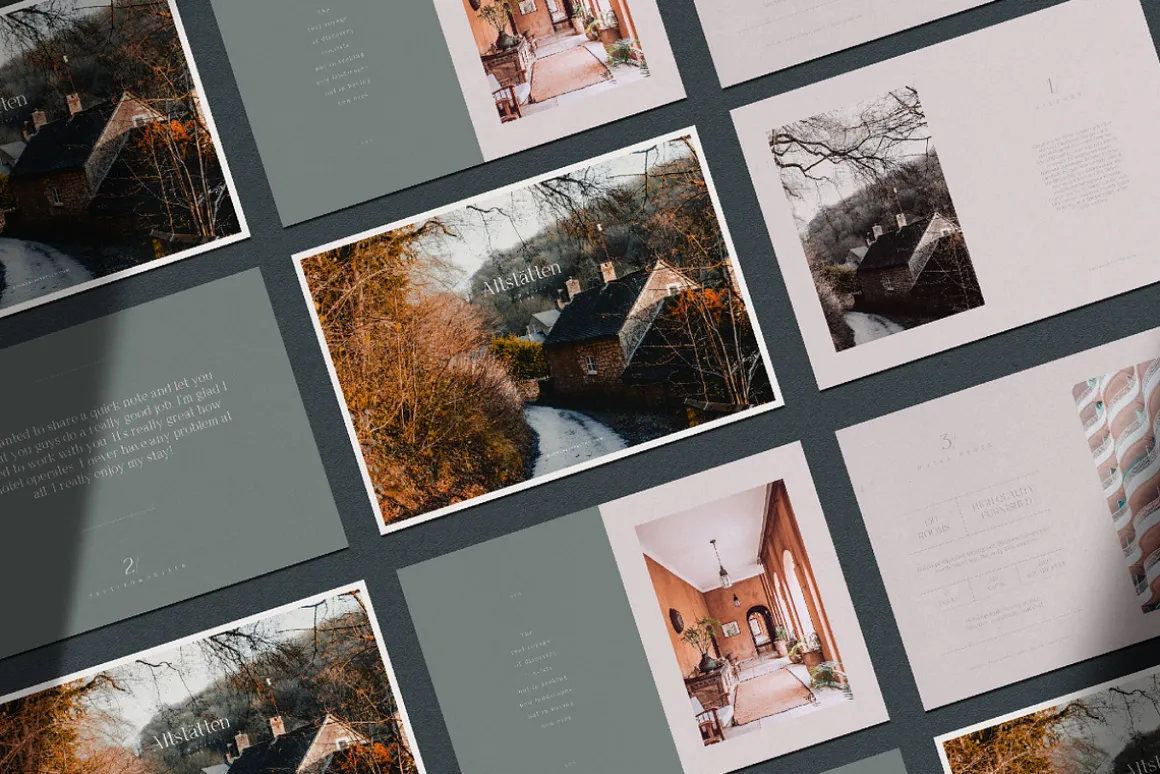 Altstatten Hotel Logo / Branding Kit