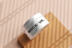 Aluminum Cosmetic Jar Mockups