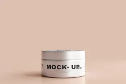 Aluminum Cosmetic Jar Mockups
