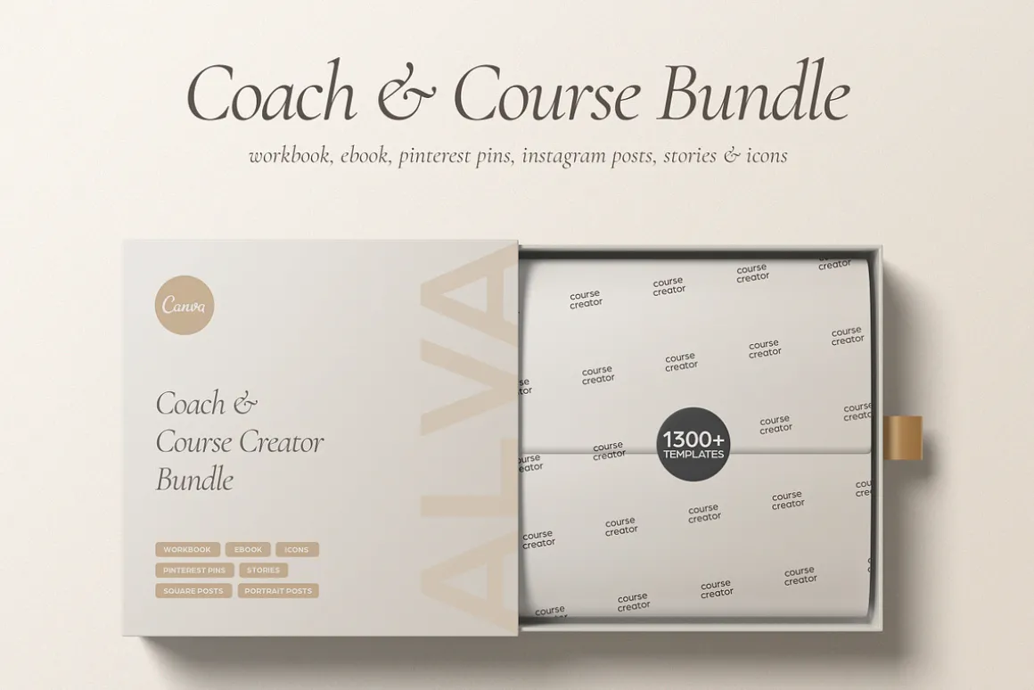 ALVA | 6 in 1 Coach + Course Bundle