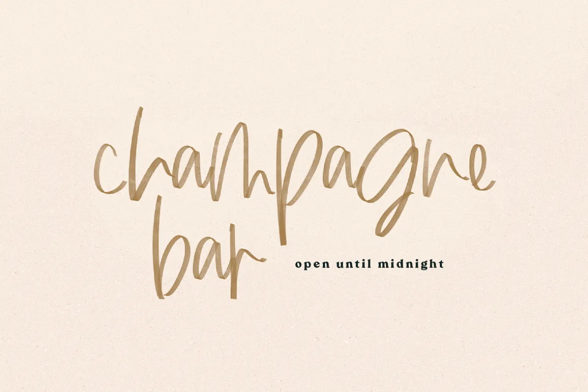 Always - SVG & Solid Script Font