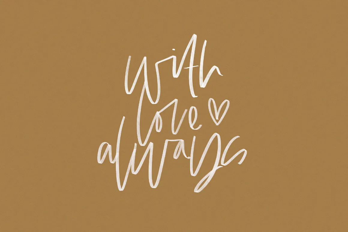 Always - SVG & Solid Script Font
