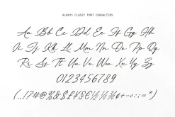 Always Classy – Elegant Handwritten