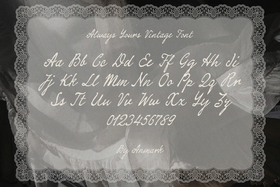 Always Yours Romantic Vintage Font