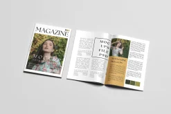 A4 Magazine Mockup