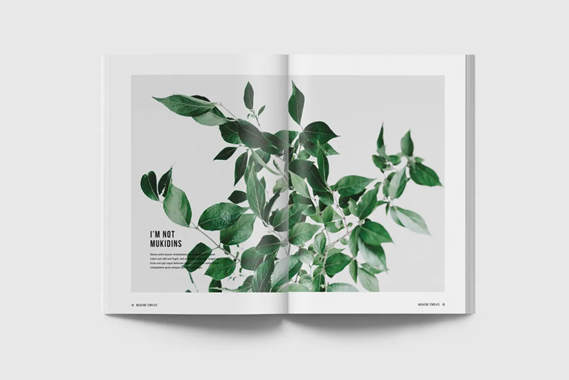 A5 Magazine Template