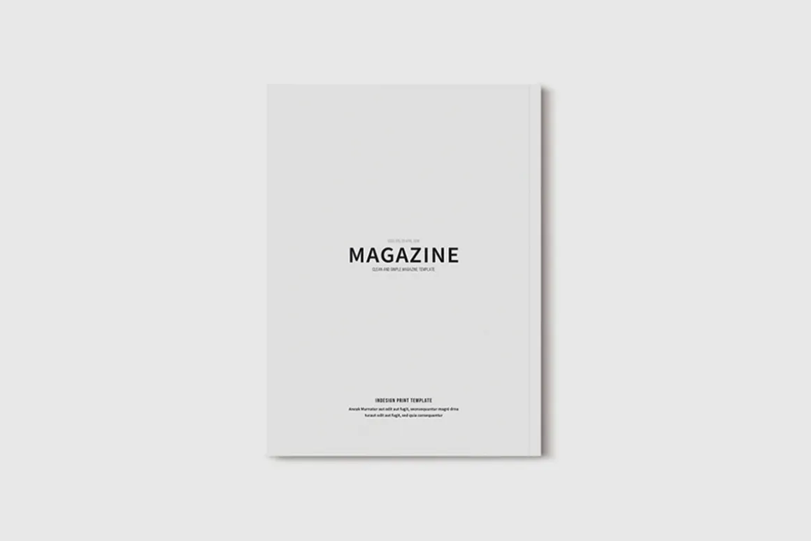 A5 Magazine Template