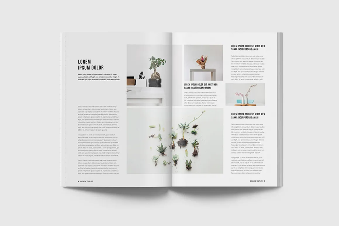 A5 Magazine Template