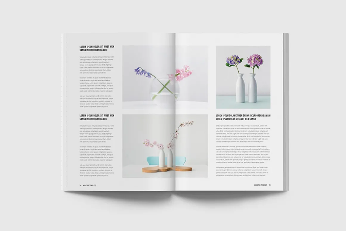 A5 Magazine Template