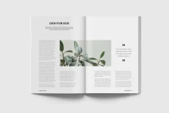 A5 Magazine Template