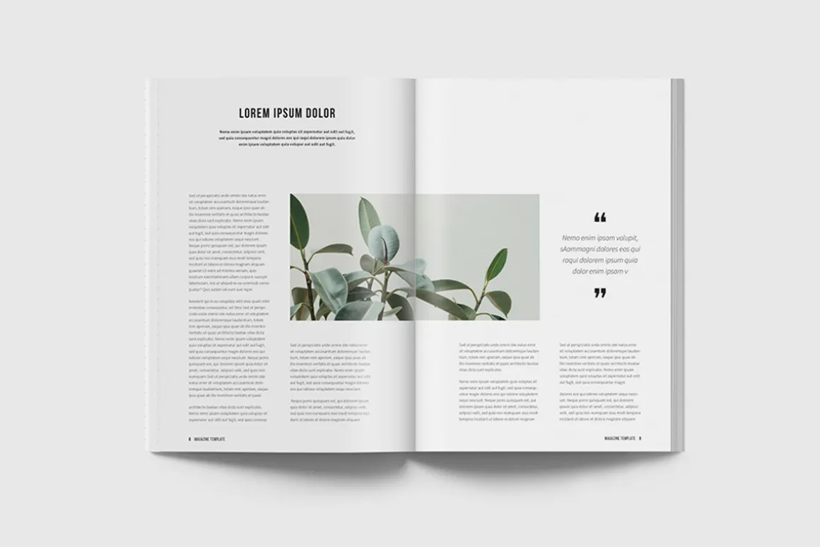 A5 Magazine Template
