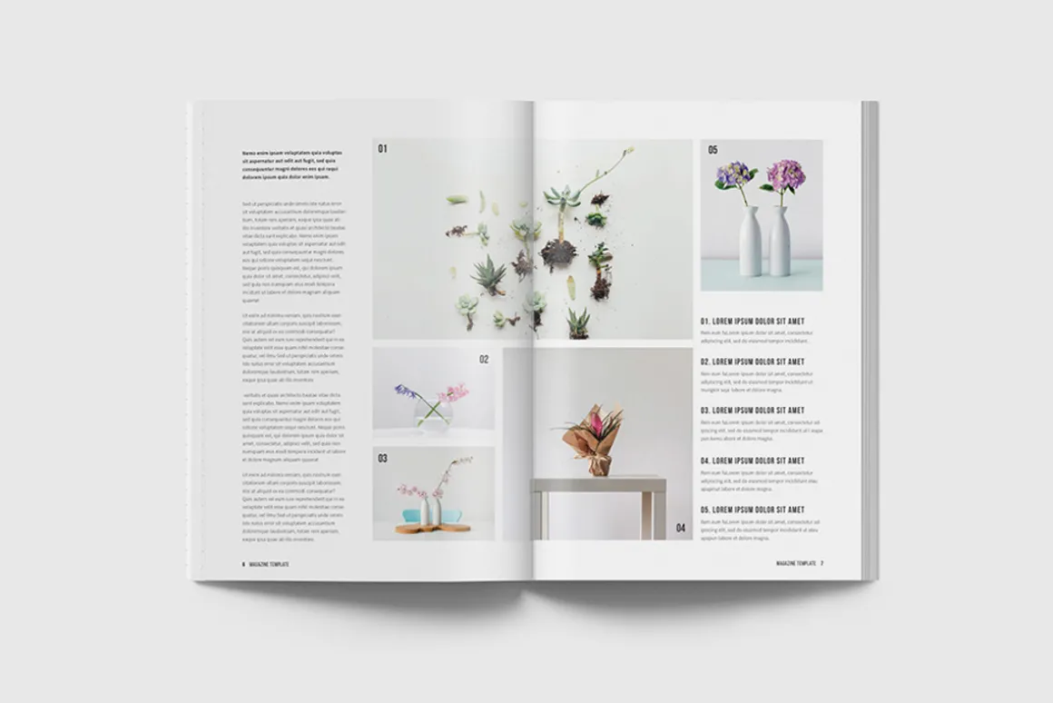 A5 Magazine Template