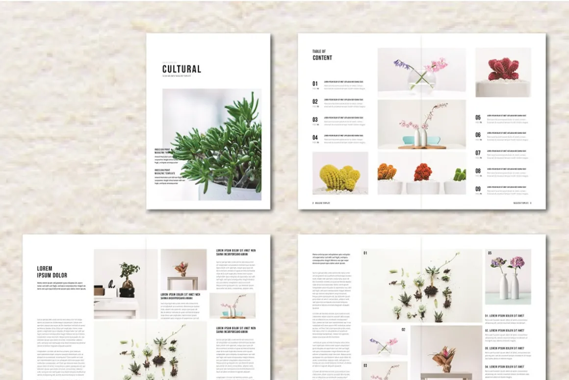 A5 Magazine Template