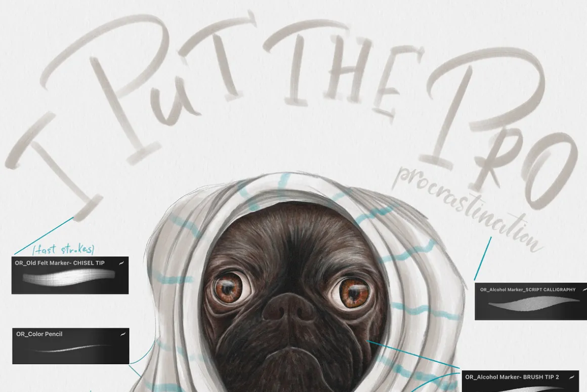 Amazing Markers for Procreate