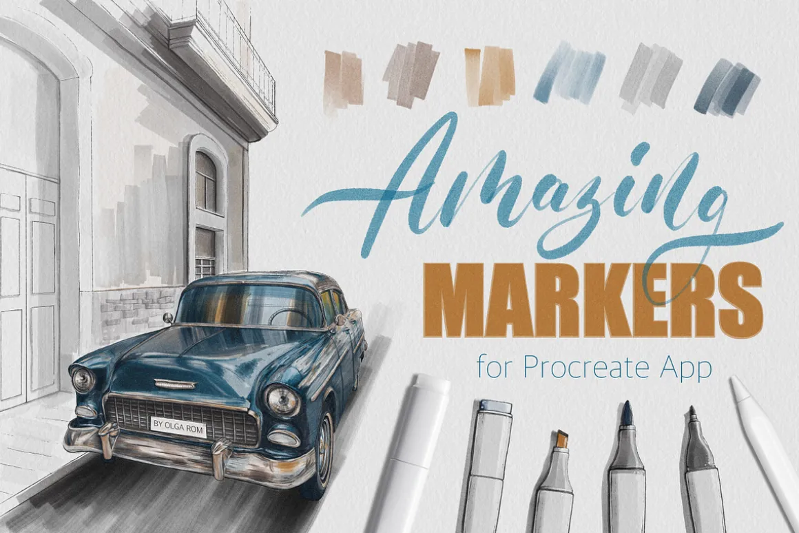 Amazing Markers for Procreate