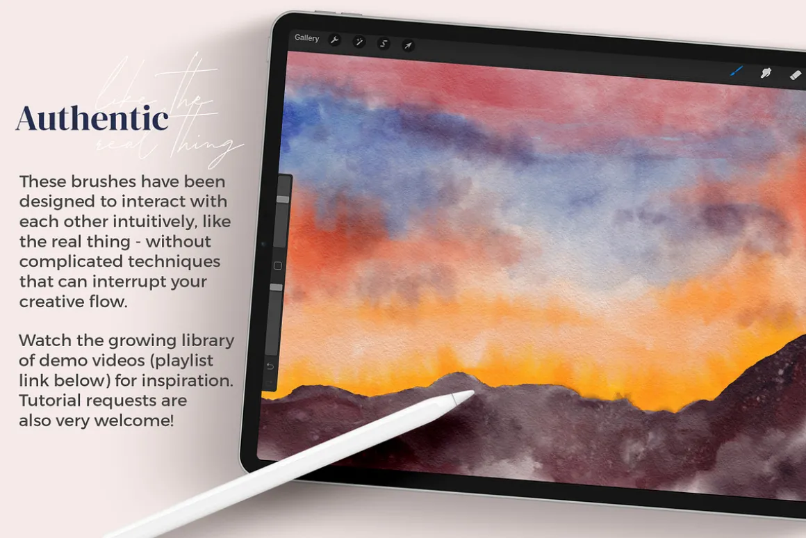 Amazing Watercolor for ProCreate