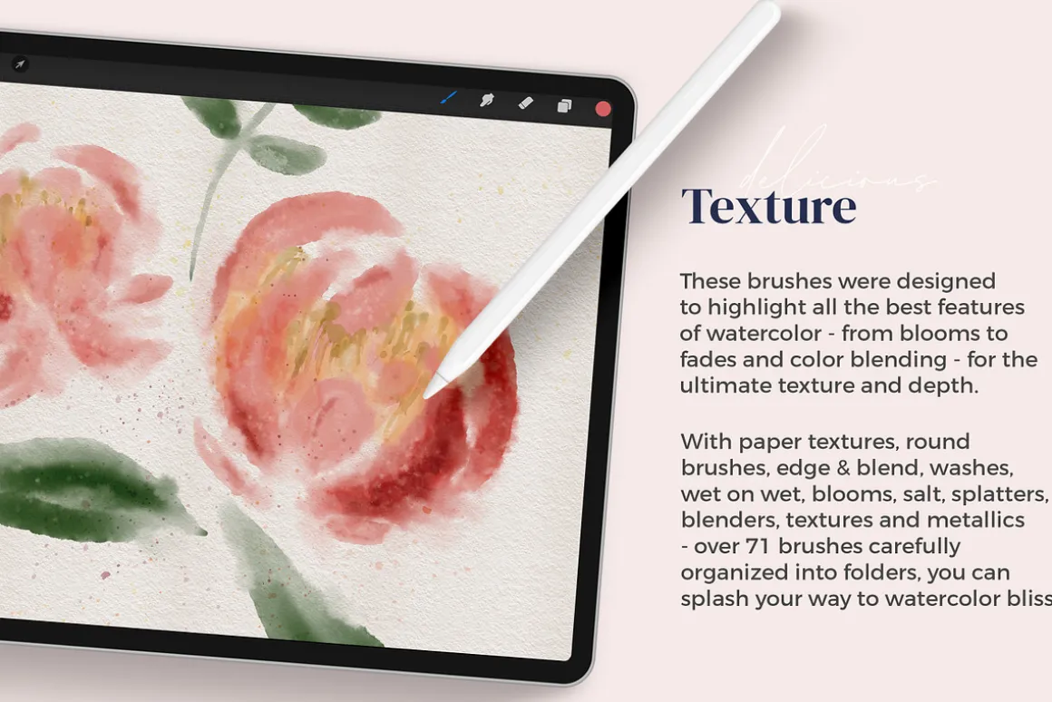 Amazing Watercolor for ProCreate