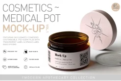 Amber Cosmetics Pot Mock-Up | Vol.1