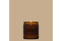 Amber Candle Jar Mockup