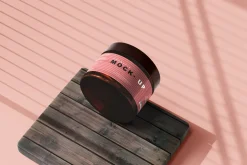 Amber Glass Cosmetic Jar Mockups