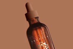 Amber Glass Dropper Bottle Mockups