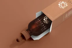 Amber Glass Dropper Bottle Mockups