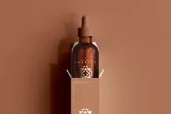 Amber Glass Dropper Bottle Mockups