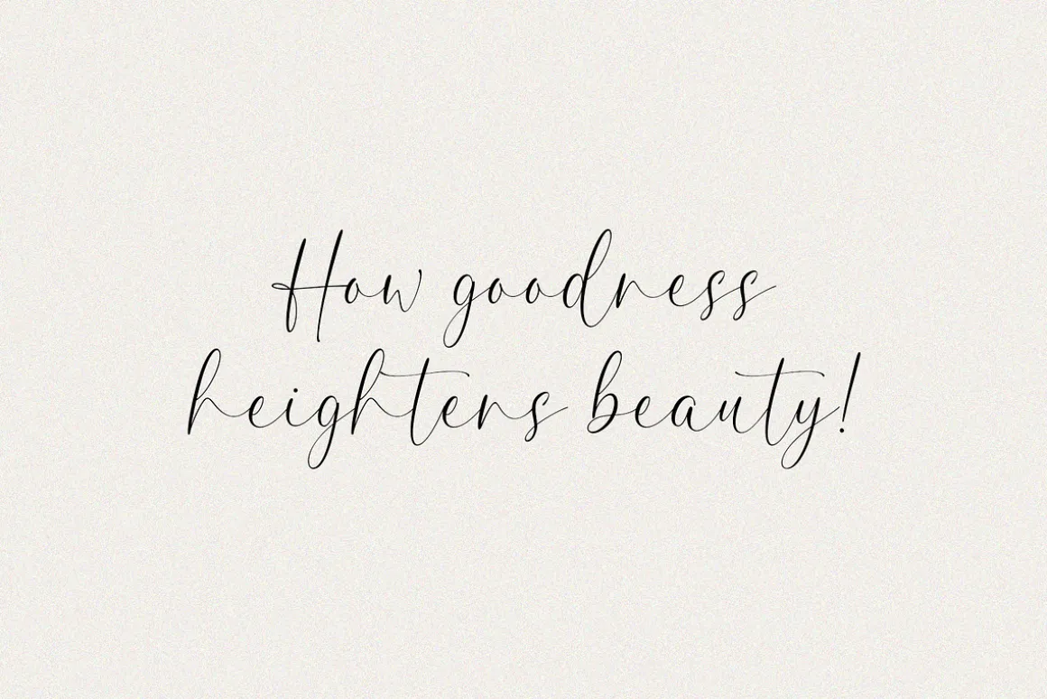 Amellina - A lovely Calligraphy Font