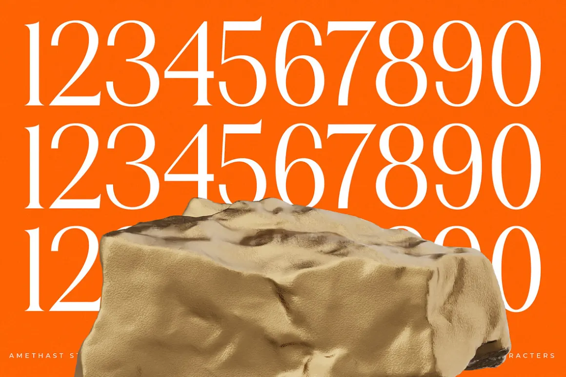 Amethast Stones Modern Serif