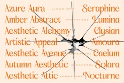 Amethast Stones Modern Serif