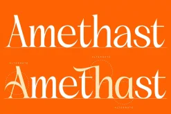 Amethast Stones Modern Serif