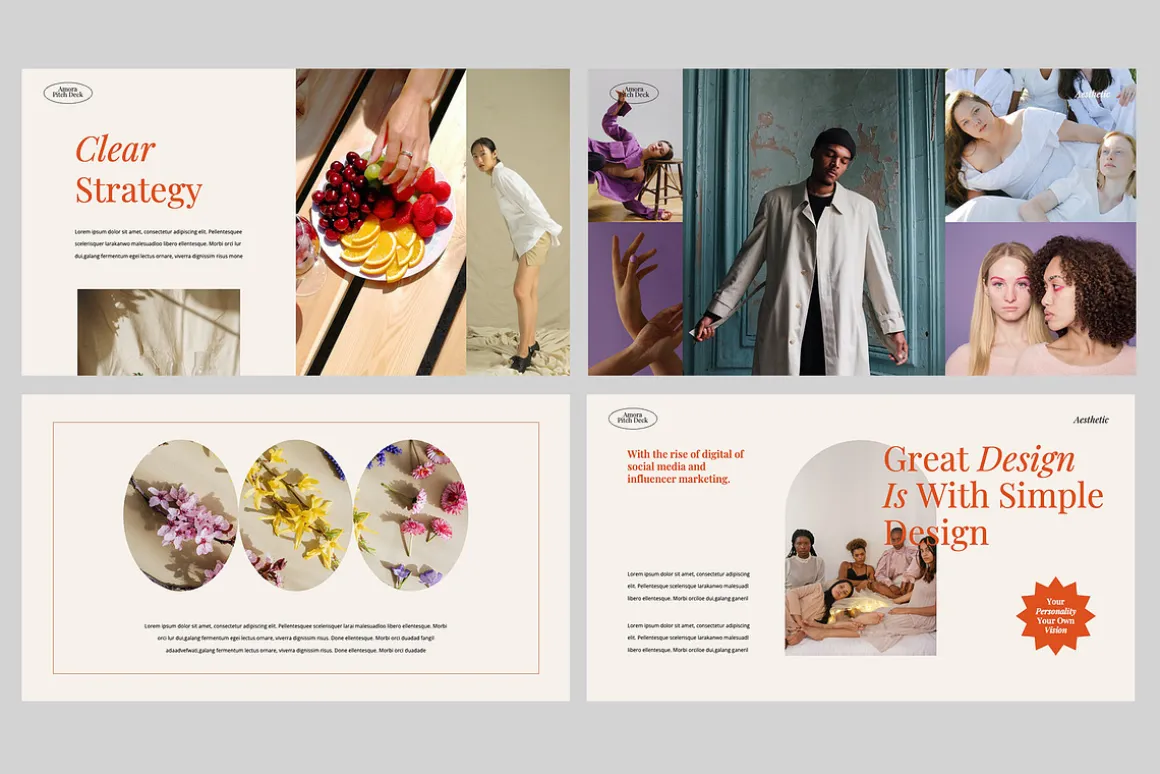 AMORA - Google Slides Template