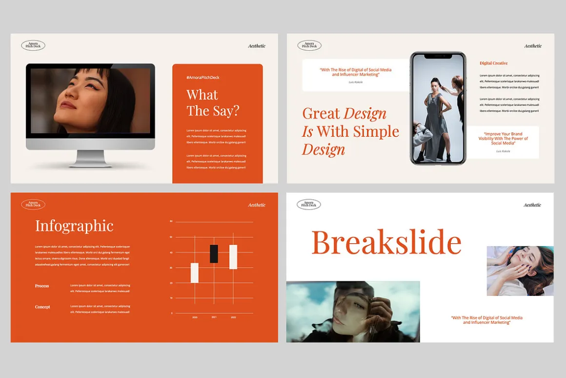 AMORA - Google Slides Template