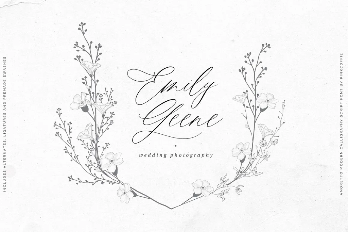 Amoretto | Modern Calligraphy Script