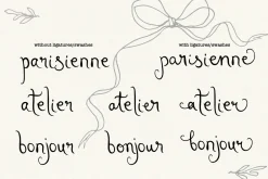 Amour de Brigitte - Quirky Font