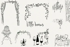 Amour de Brigitte - Quirky Font