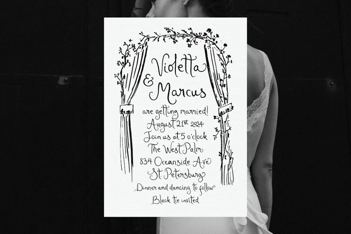 Amour de Brigitte - Quirky Font