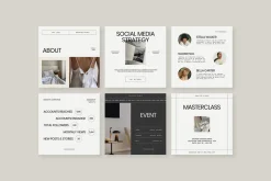 Amour Social Media Pack Canva PS