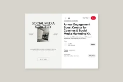 Amour Social Media Pack Canva PS