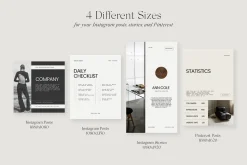 Amour Social Media Pack Canva PS
