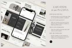 Amour Social Media Pack Canva PS