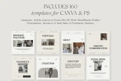 Amour Social Media Pack Canva PS