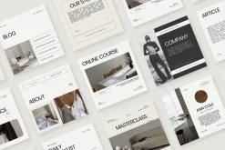 Amour Social Media Pack Canva PS