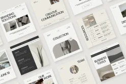 Amour Social Media Pack Canva PS