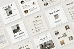 Amour Social Media Pack Canva PS