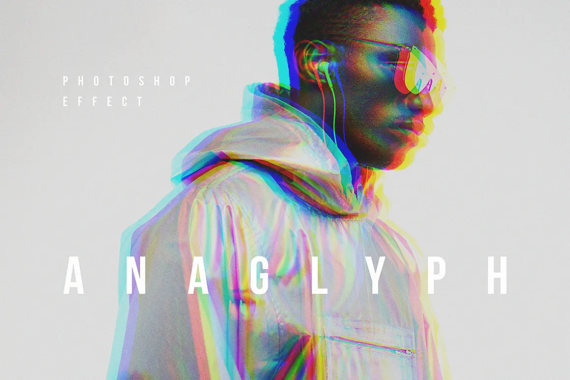 Anaglyph 3D Photoshop Effect